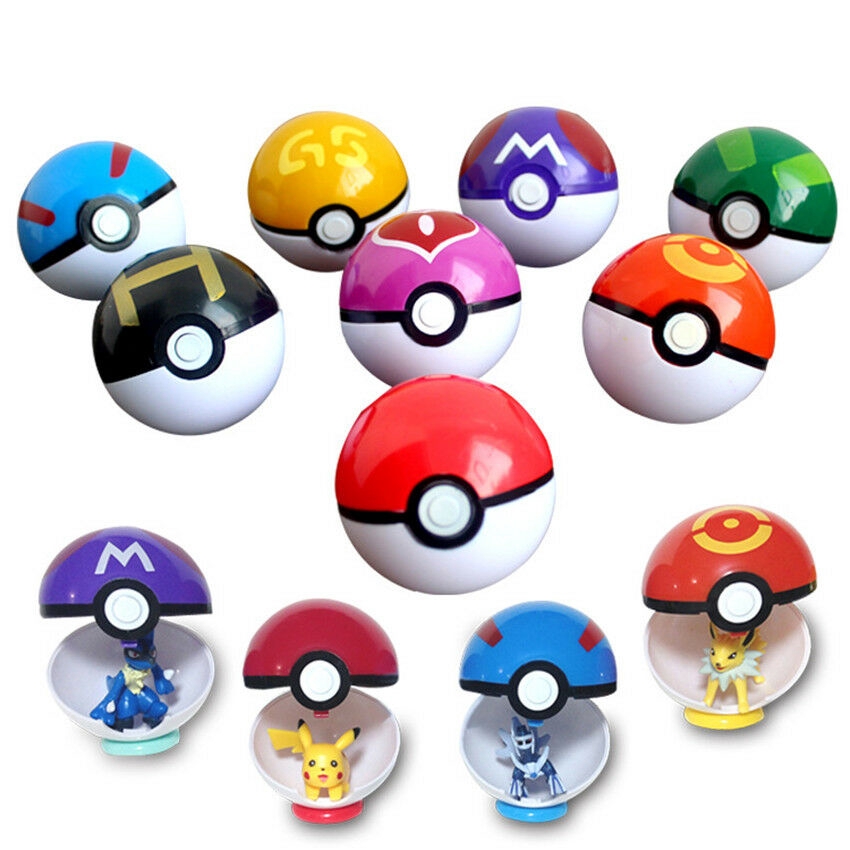 Bộ 8 Quả Cầu Pokemon Đáng Yêu cho bé