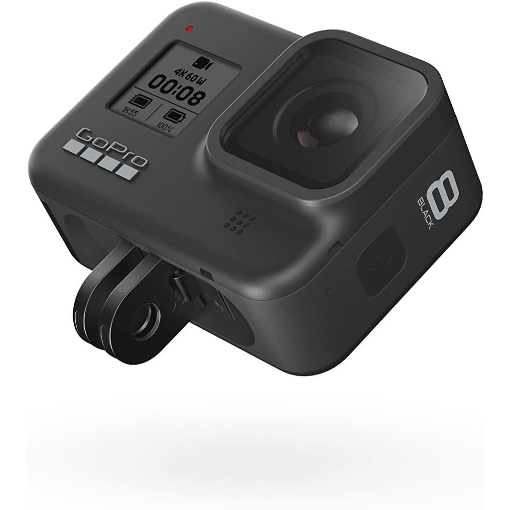 GoPro HERO8 Black - Waterproof Action Camera with Touch Screen 4K Ultra HD Video 12MP Photos 1080p Live Streaming Stabil