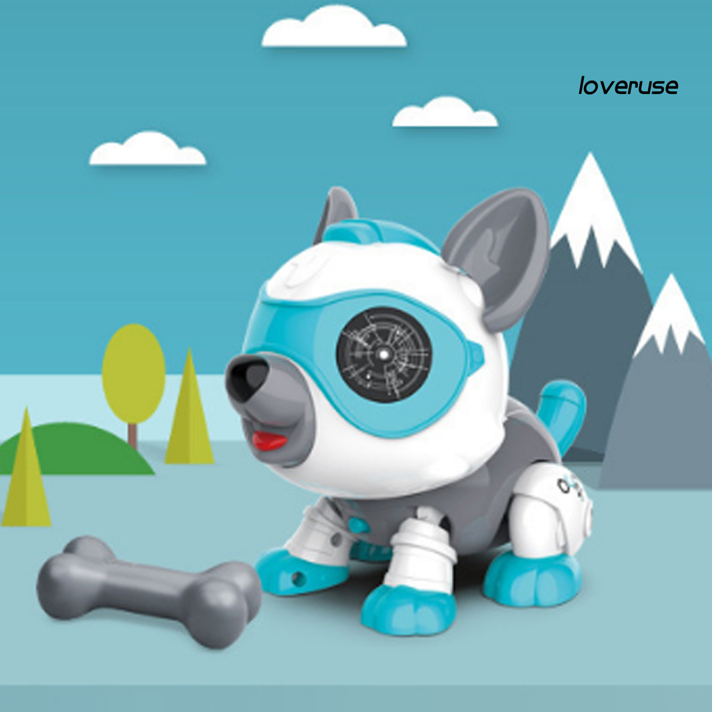 Cún robot đồ chơi thông minh điều khiển bằng giọng nói vui nhộn dành cho bé