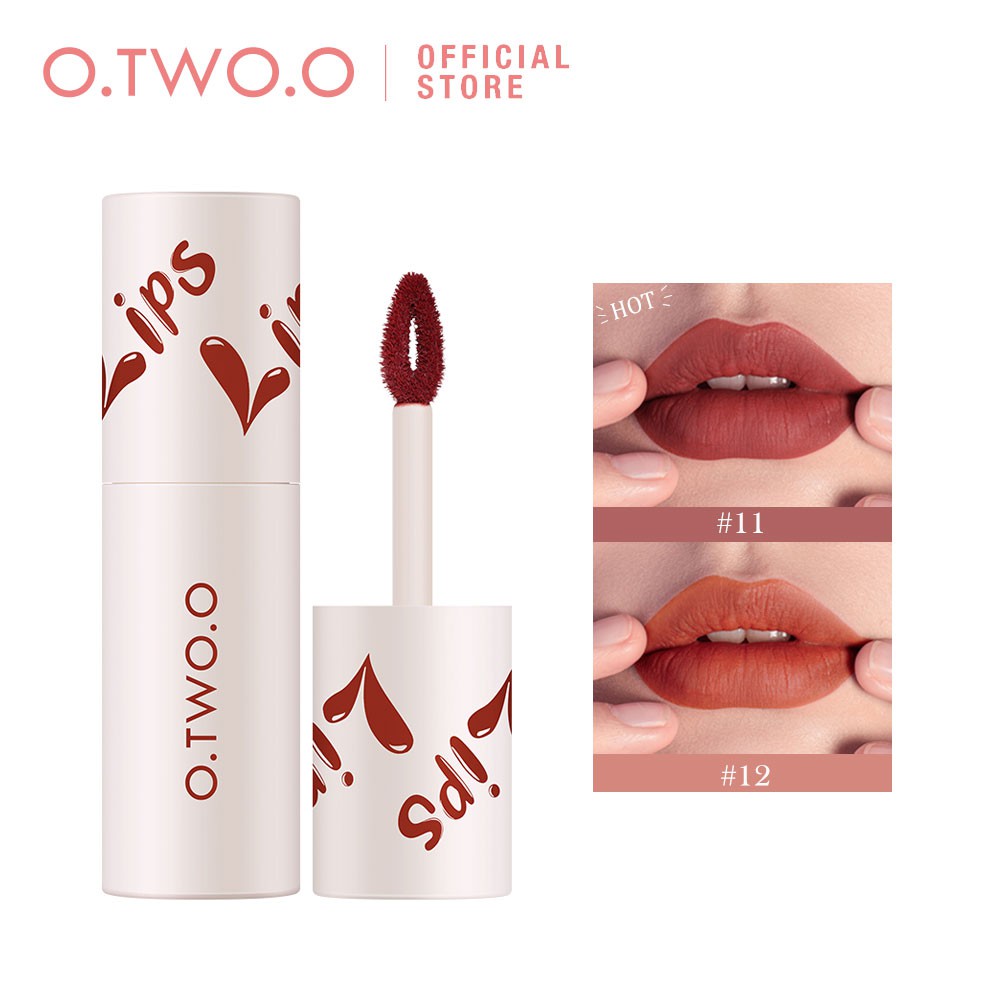 Son môi lì Creme O.TWO.O dưỡng ẩm mềm mịn 18 màu 30g