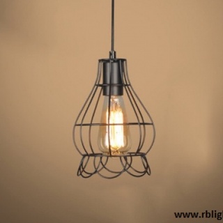 Đèn thả lồng sắt nghệ thuật