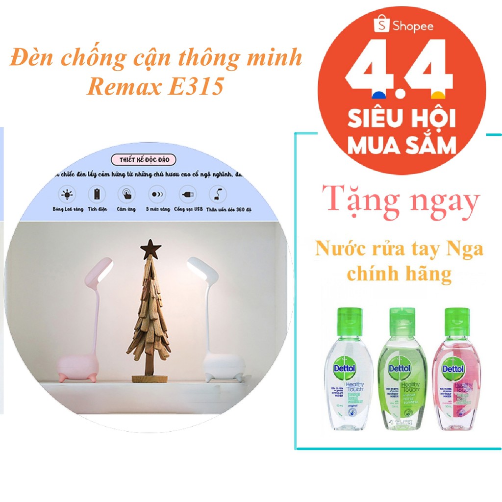 Đèn LED Cảm Ứng Thông Minh Remax RT-E315 Có Video Sản Phẩm