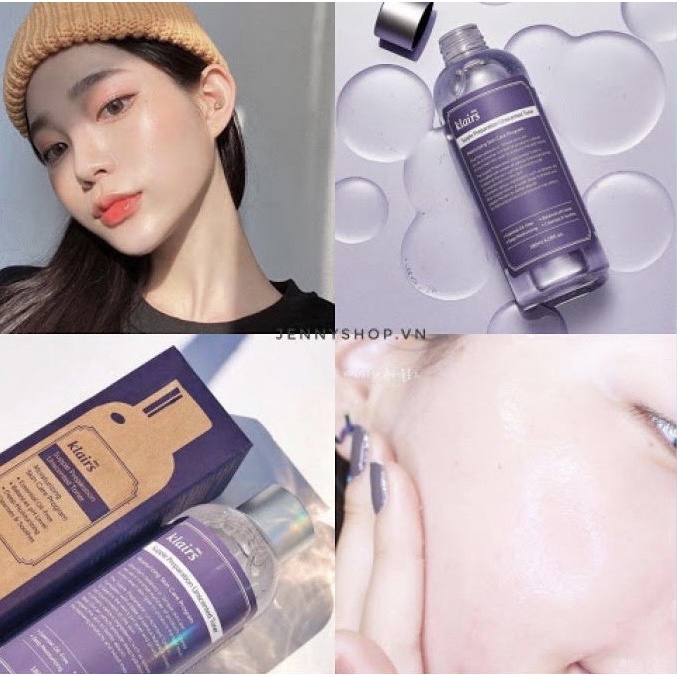 [Hàng Chuẩn]Nước hoa hồng Klairs Supple Preparation Toner 180ml 2 loại - Ecogreenofficial | BigBuy360 - bigbuy360.vn