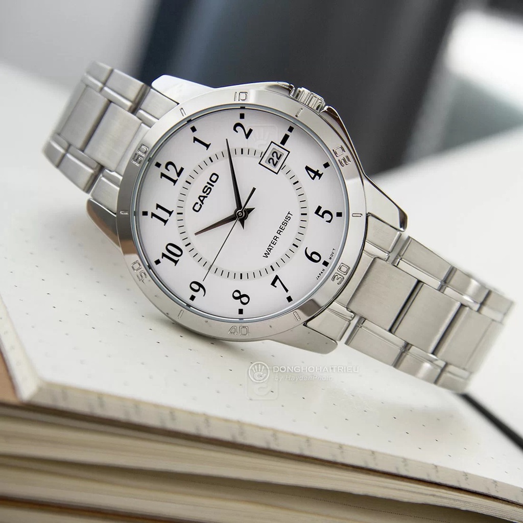 Đồng hồ nam Casio MTP-V004D-7BUDF dây kim loại chính hãng Fridayshopping