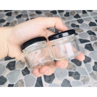 BỘ 5 HỦ THUỶ TINH 30ml nắp thiếc