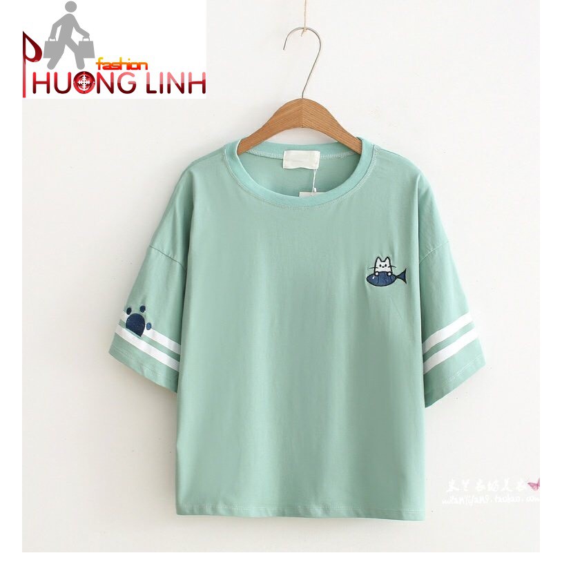 [Có video] Áo thun nữ tay lỡ - T shirt for woman made in Viet Nam - Thời Trang Phương Ling - Bảo hành 7 ngày - ms 45 | BigBuy360 - bigbuy360.vn