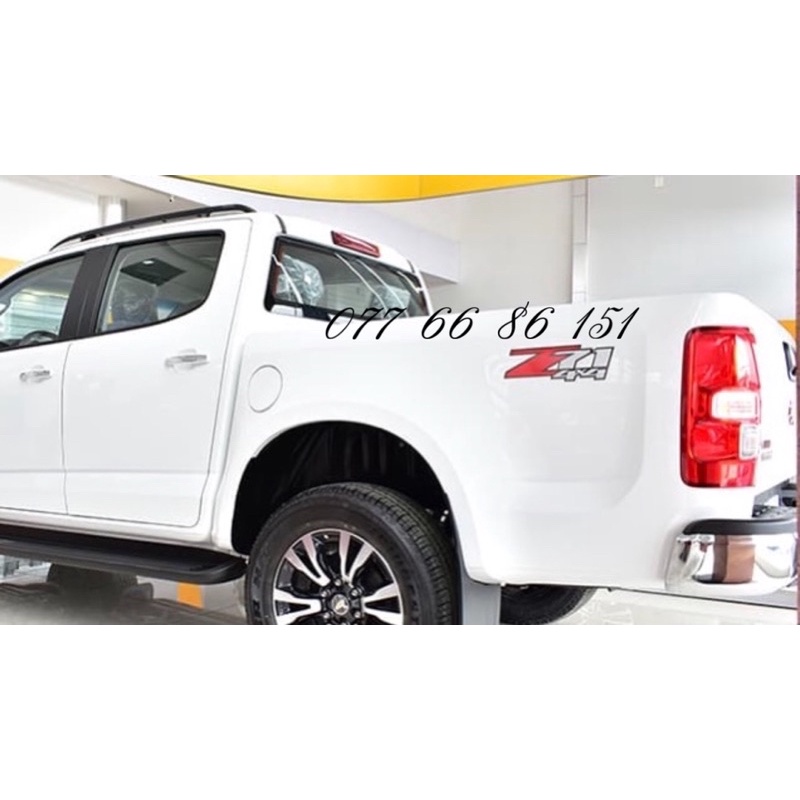 Tem Chữ Z71 Dán xe Chevrolet Colorado. Tem Dán Chữ Z71 Colorado chevrolet