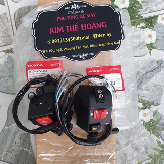 Cùm công tắc | Cùm đèn pha & xi nhan trái/phải Super dream ... CHÍNH HÃNG HONDA