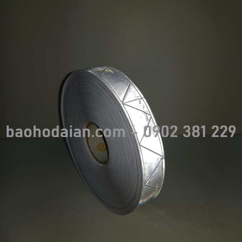 Cuộn dây phản quang nhựa W bản 2,5cm*50m