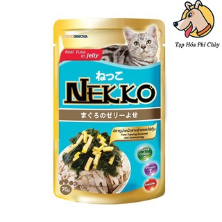 Pate Nekko Thạch Jelly Cho Mèo Mọi Lứa Tuổi (70g)