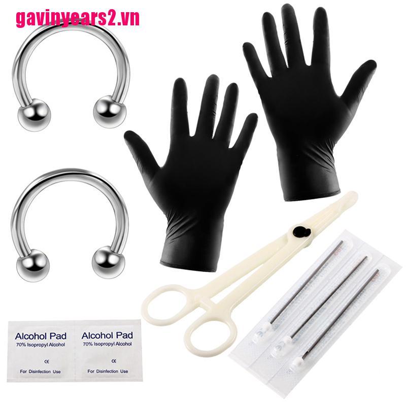 Set 10-20 Dụng Cụ Xỏ Khuyên Cơ Thể