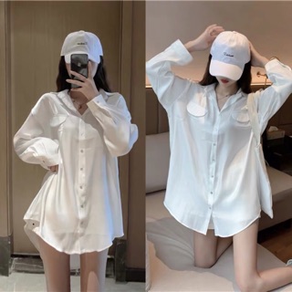 [Hàng Order] Áo sơ mi sọc dọc tôn dáng