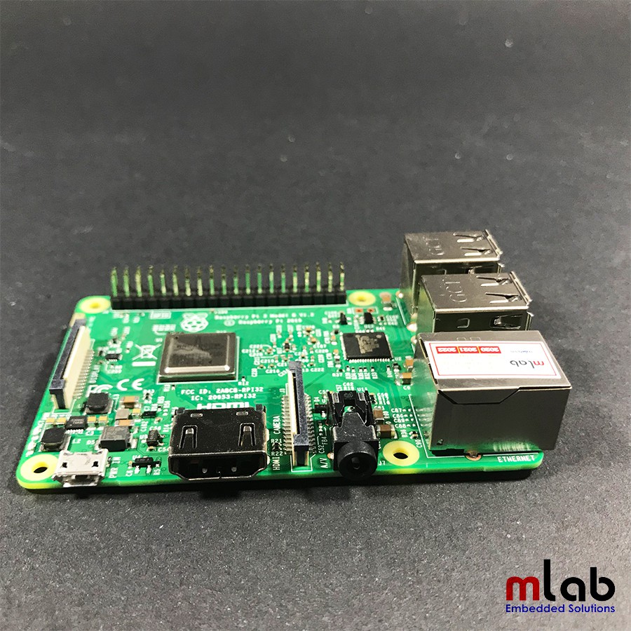 Máy tính nhúng Raspberry Pi 3 Model B phiên bản mới nhất