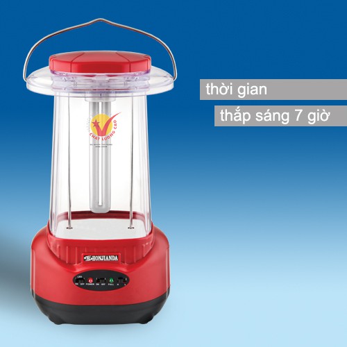 Đèn Sạc Chiếu Sáng Honjianda HJD-3200 (13W) - Đỏ