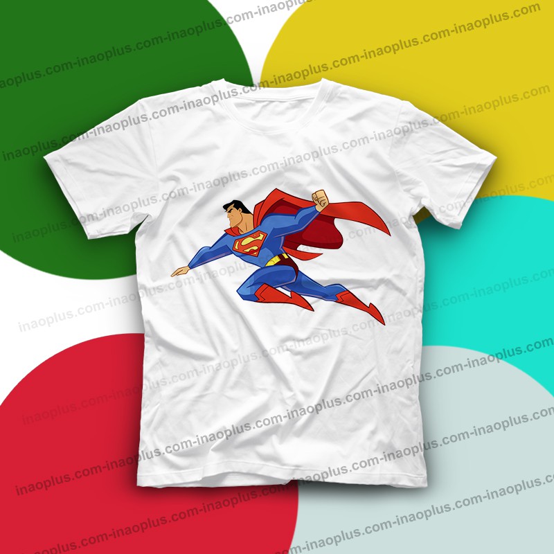 in áo hình superman - 4 mẫu