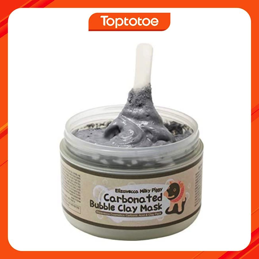 Mặt Nạ Sủi Bọt Elizavecca Milky Piggy Carbonated Bubble Clay Mask 100g