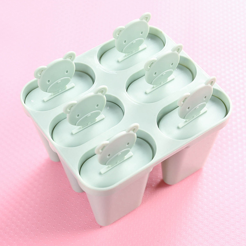 Khuôn tự làm kem que có nắp đậy tiện dụng