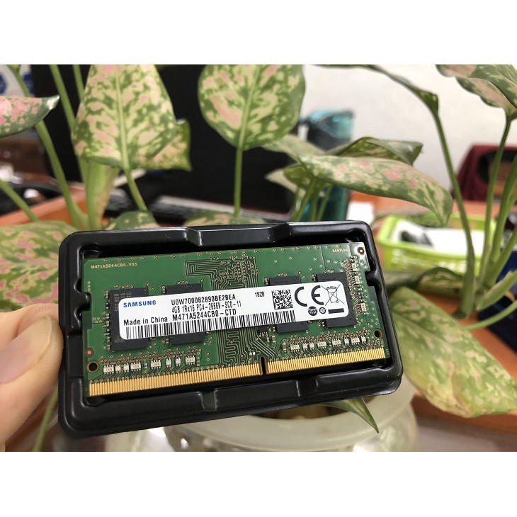 RAM DDR4 4GB Samsung Hynix Micron Bus 2666MHz 1.2V PC4-2666 Dùng Cho Laptop MacBook Chính Hãng Bảo Hành 36 Tháng 1 Đổi 1