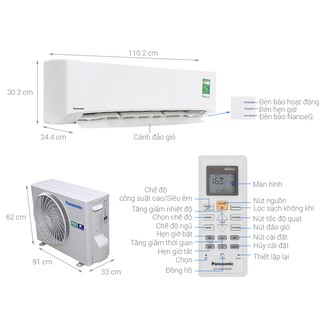 Máy lạnh/Điều hòa Panasonic N18UKH-8 2HP