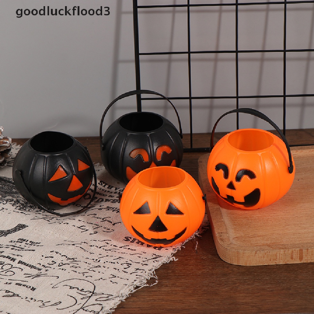 Xô Nhựa Đựng Bí Ngô Trang Trí Halloween