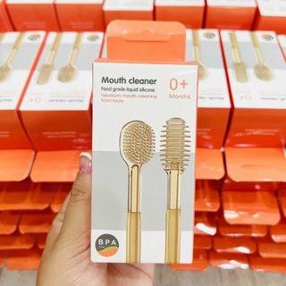 Bàn chải rơ lưỡi silicon cho trẻ sơ sinh