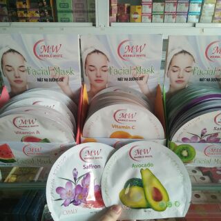 Mặt nạ trái cây Vitamin dưỡng trắng da
