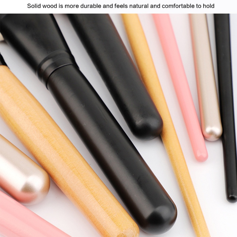 Set 5 Cọ Trang Điểm Hình Quạt Mềm Mại Tiện Dụng