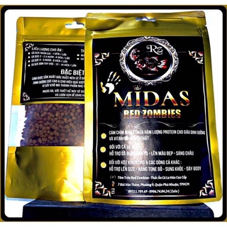 Thức Ăn Cá La Hán - Cám Chìm Midas ( Red Zombies ) - Dành Cho Mọi Size Cá Lớn Nhỏ