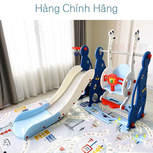 FREE SHIP !! Cầu trượt xích đu Hải cẩu 9BABY cho bé