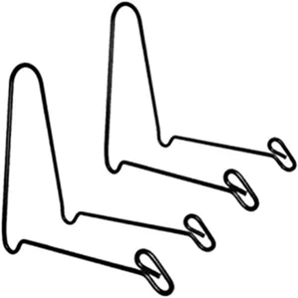 YIYU Set 4 Giá Đỡ Trưng Bày Bát Đĩa Bằng Sắt Bền Trang Trí Nghệ Thuật