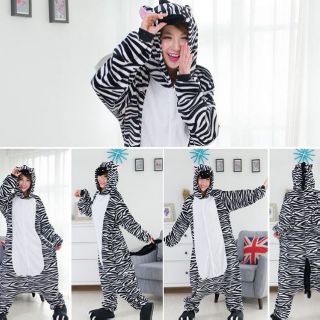 Bộ đồ thú Ngựa vằn đủ (3S 4L)