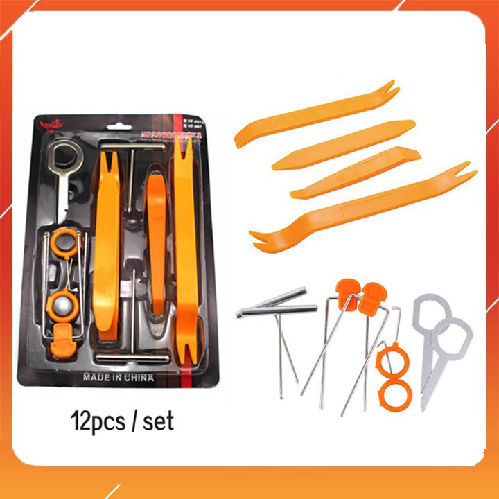 Bộ dụng cụ tháo nội thất ô tô 12 món
