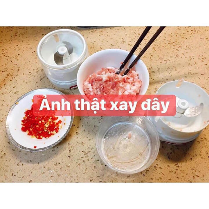 Máy xay tỏi ớt cầm tay Mini Food Chopper