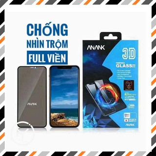 Kính Chống Nhìn Trộm iPhone Các Dòng X/xs/11pro/xr/11/xsmax/11promax/12/12pro/12promax Của ANANK Chính Hãng