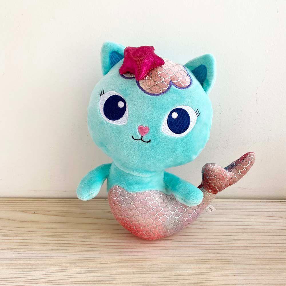 Thú Nhồi Bông Hình Nàng Tiên Cá Pandy Bằng Cotton Mềm Mại Trang Trí Nhà Cửa