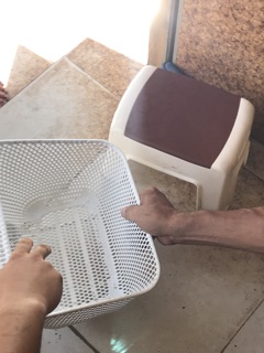 Giỏ xe máy wave anpha cũ hàng dày dặn bao dày luôn