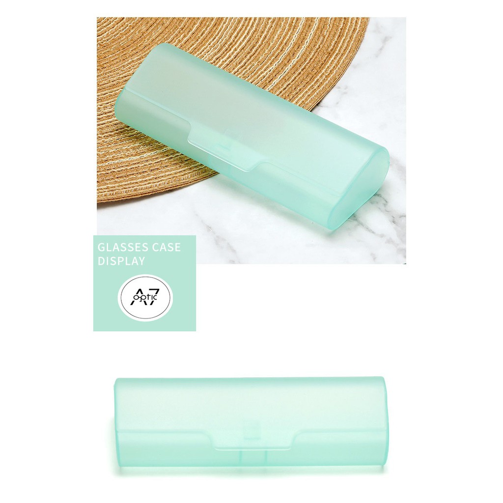 Hộp đựng kính chống sốc - [Tặng kèm khăn lau kính microfiber]