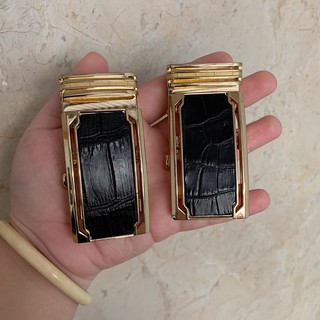 [HÀNG CÓ SẴN] Đầu Khoá Thắt Lưng Da Cá Sấu - 3.5cm
