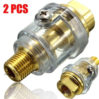 Bộ 2 Thiết Bị Lọc Dầu Cho Máy Nén Khí 1 / 4 Npt