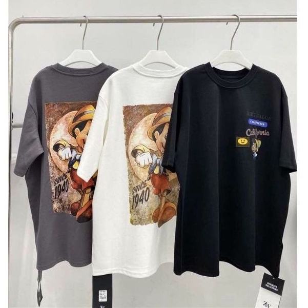 Áo phông hình cậu bé hàng QCL1