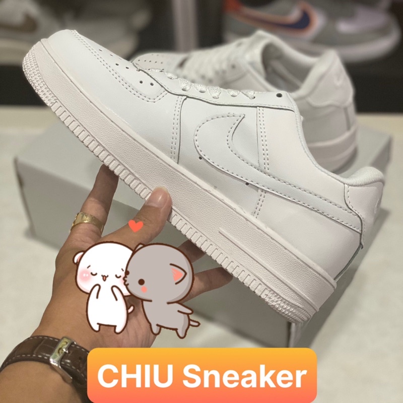[ CHIU Sneaker 1 ] Giày thể thao af1 Full trắng Giày Sneaker air force 1 Full trắng all white