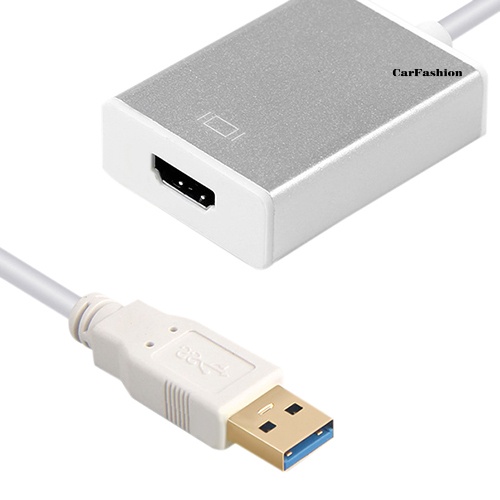 BKP* White SuperSpeed USB 3.0 to HDMI-compatible Adapter for Windows 2560x1440 | BigBuy360 - bigbuy360.vn