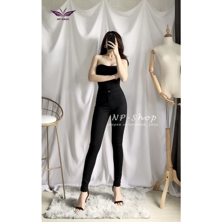 QUẦN JEAN NỮ LƯNG CAO THỜI TRANG 3 SIZE 45-60KG TÙY CHIỀU CAO