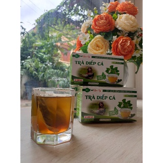 TRÀ DIẾP CÁ VY LỤA (trà túi lọc tiện dụng)