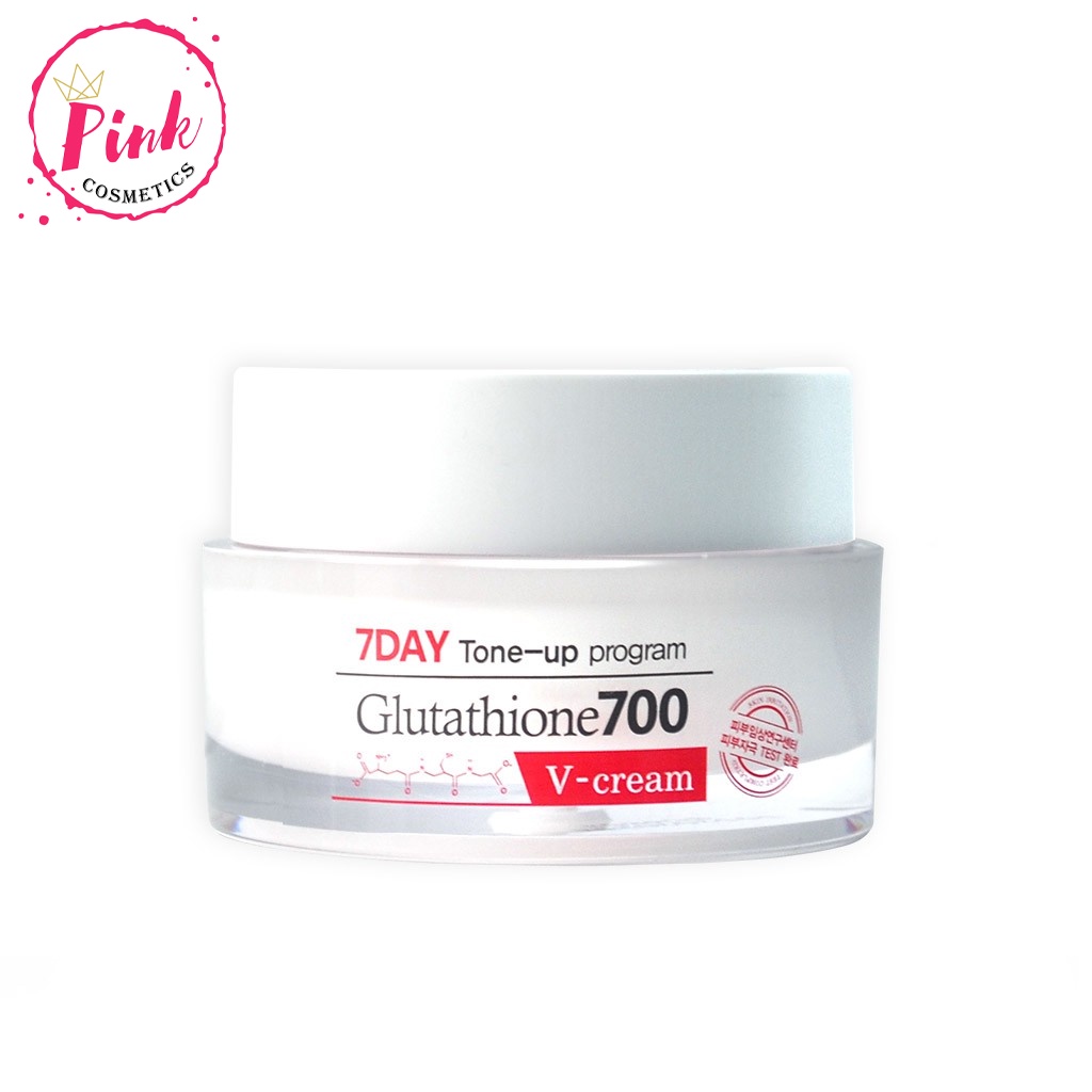 Kem dưỡng 7 Day Whitening Program #Glutathione700V_Cream