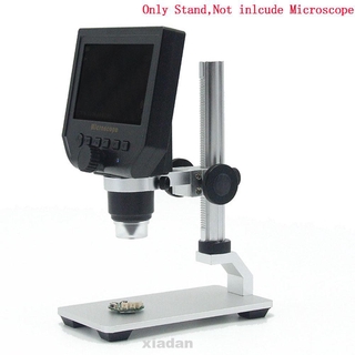 Aluminum Alloy Adjustable Microscope Holder Desktop Professional Stand Bracket Endoscope Magnifier 1.18 To 1.3inch