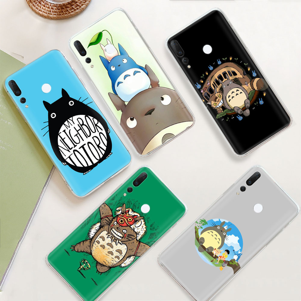 Ốp Điện Thoại Trong Suốt Hình Totoro Dễ Thương Cho iPhone 5 6S XR 7 11 5S 8 6 Pro SE Plus Max Ty170