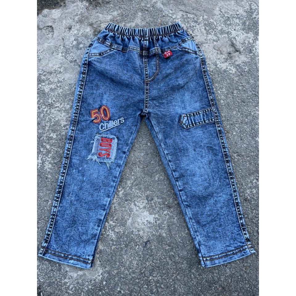 Quần jeans dài cho bé trai 10-22kg