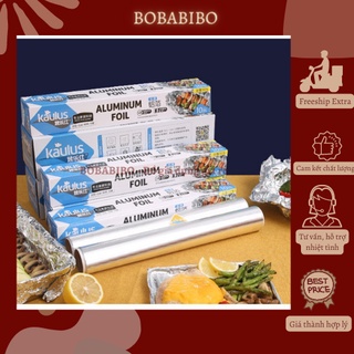 Cuộn Giấy Bạc Nướng Nồi Chiên Không Dầu Lò Nướng  Nấu Ăn Nướng Thịt Bảo Quản Thực Phẩm KAULUS 10m x 30cm