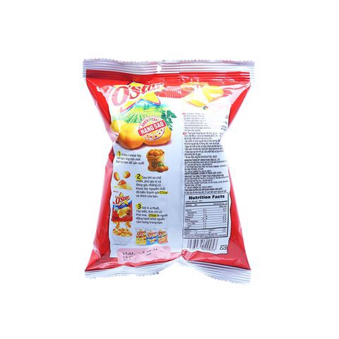 Bánh Snack khoai tây Ostar vị kim chi Hàn Quốc